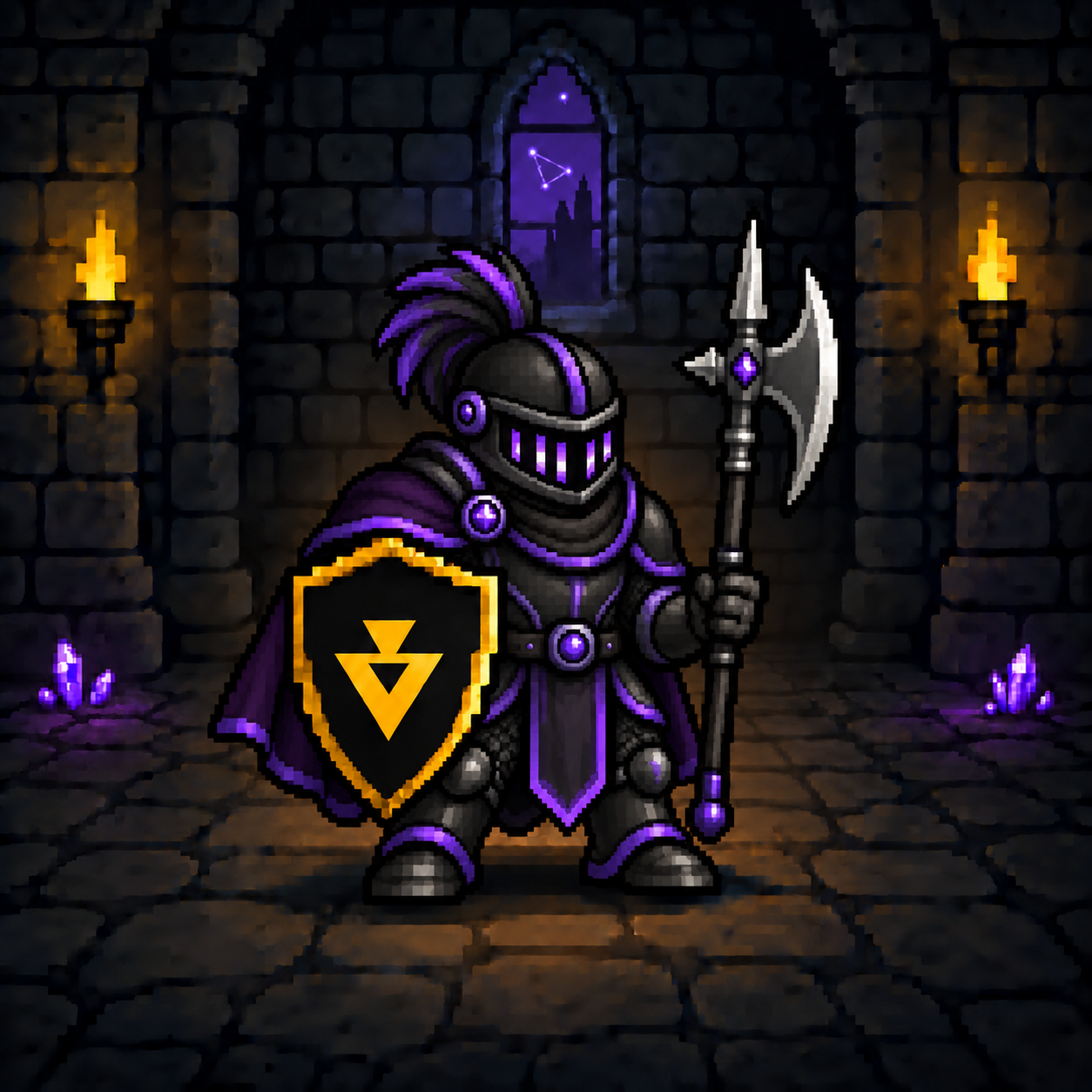 Front for NEXA Knight #009 — The Void Warden