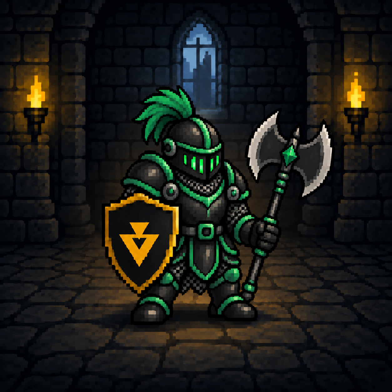Front for NEXA Knight #004 — The Chain Sentinel