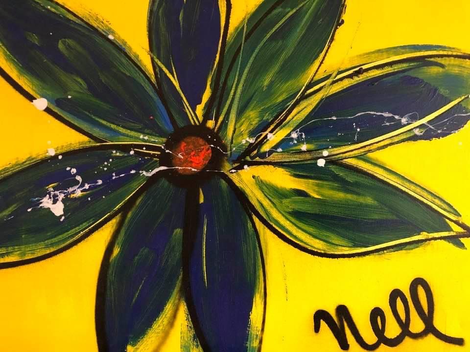 Front for Crazy flower